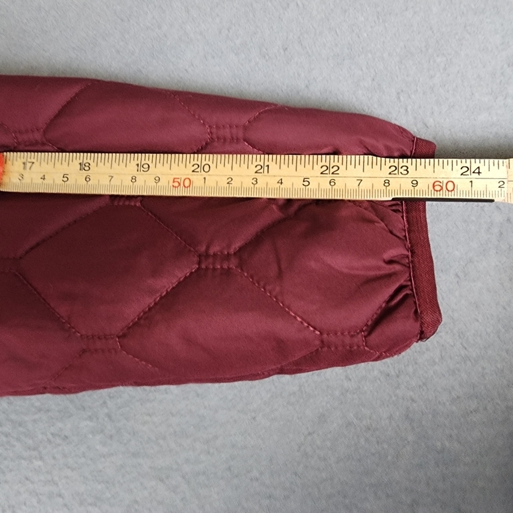 Eddie Bauer Women's Quilted Jacket In Purple/Egg Plant Size Small - Picture 12 of 12